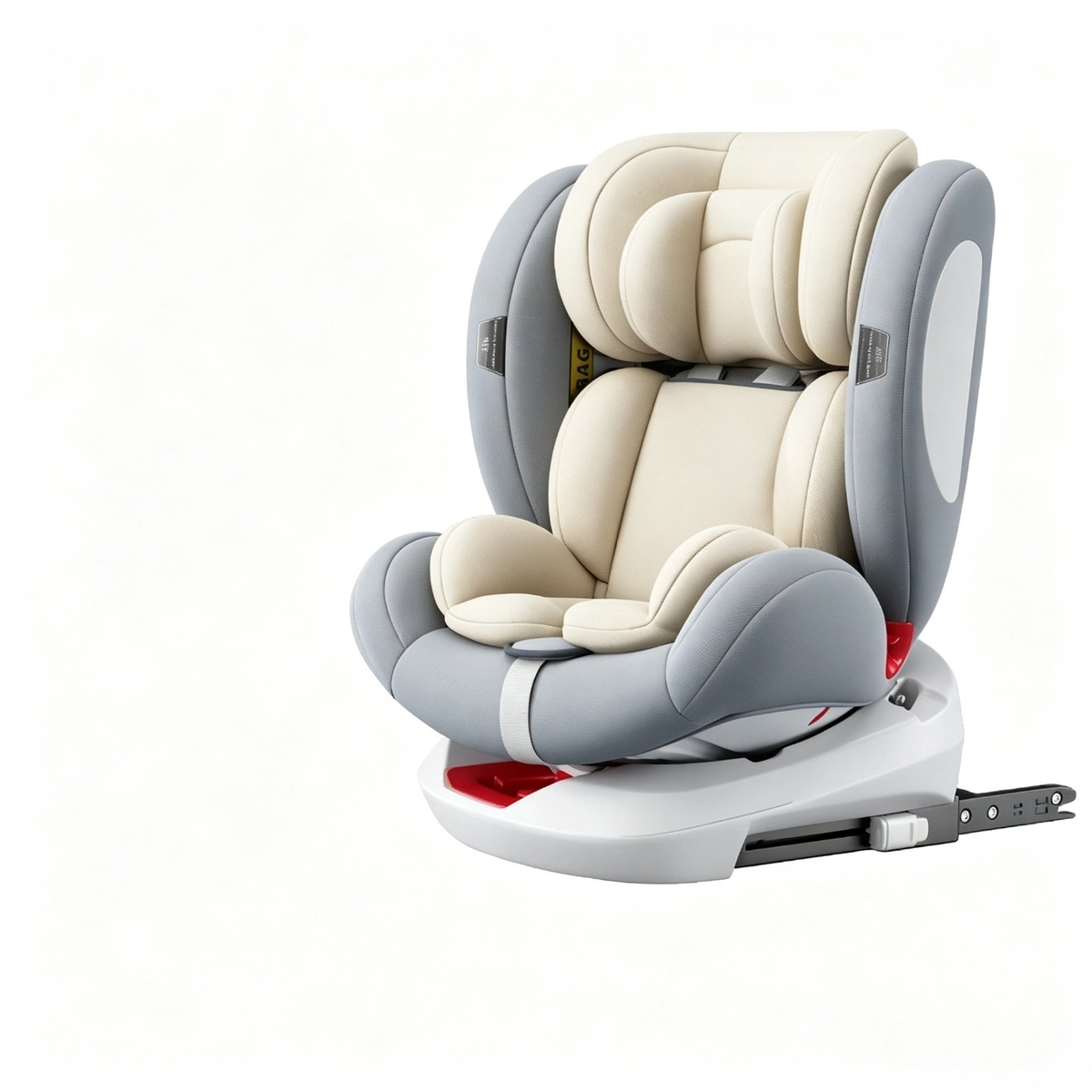 0-12 Years Old Baby Car Seat, 360° Rotatable Universal Infant Car Seat for Vehicle, Featuring 360° Rotation, ISOFIX Hard Connector, 6 Major Protection Systems and Side Impact Protection