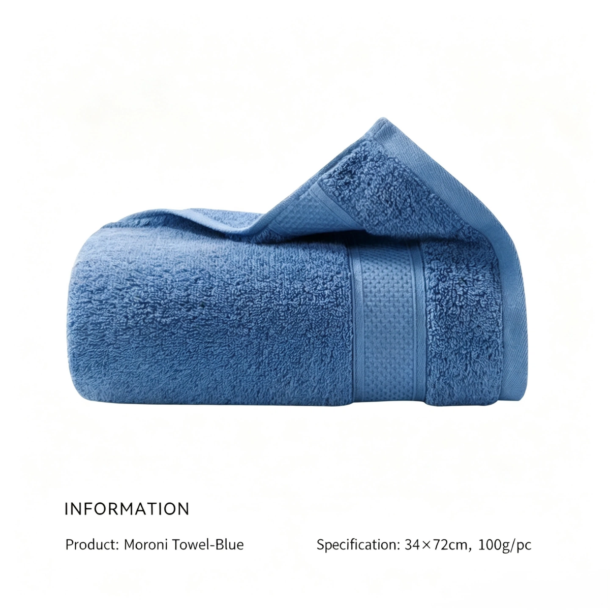 Vosges Jieyu Xinjiang Long Staple Cotton Towel, 100% Pure Cotton Face & Bath Towel, Lint Resistant Household Facial Hand Towel