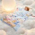 Usbetas Baby Wearable Blanket, Thick Warm Toddler Sleep Sack for Autumn & Winter, 100 × 120 cm