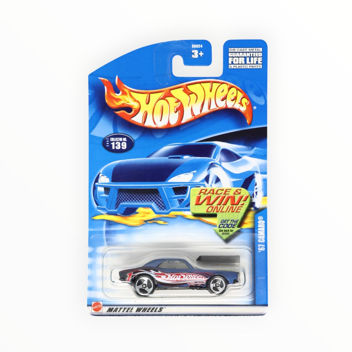 Hot Wheels '67 Camaro - Mainline (2002) 139/240